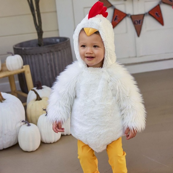 Baby Chicken Costume Halloween Fall Baby Infant Size 0-6 Months - Picture 5 of 13
